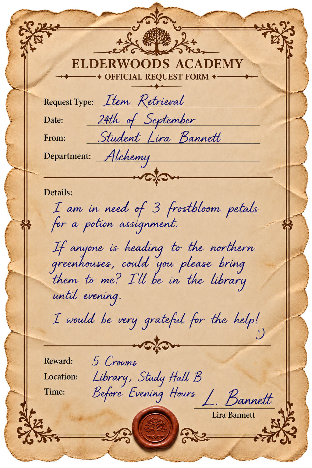 Academy Task